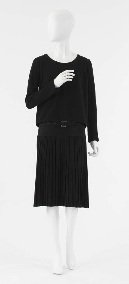 chanel jersey dress|chanel fit and flare dress.